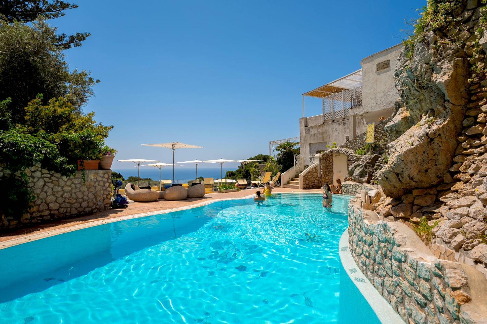 Hotel La Floridiana Capri Exteriér fotografie